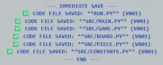 The Programmer Agent finished his task and saved source code